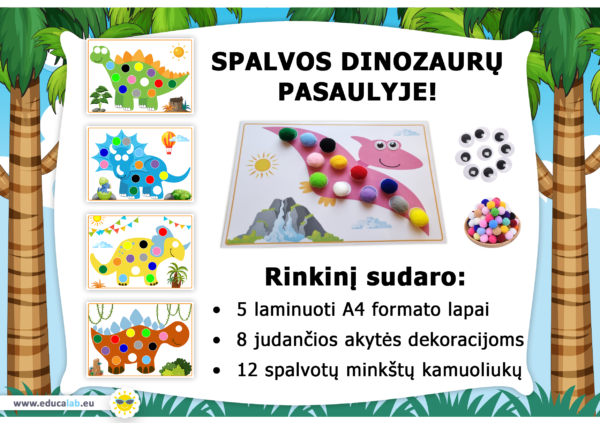 Spalvos Dinozaurų Pasaulyje! - Image 2