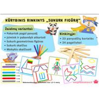 Kūrybinis rinkinys „Sukurk figūrą!“ - Image 2