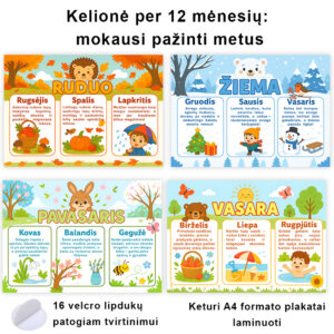 Kelionė per 12 mėnesių: mokausi pažinti metus