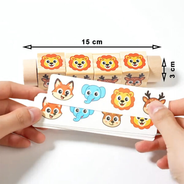 ZooKaruselė – Montessori lavinamieji kubeliai su pavyzdžiais