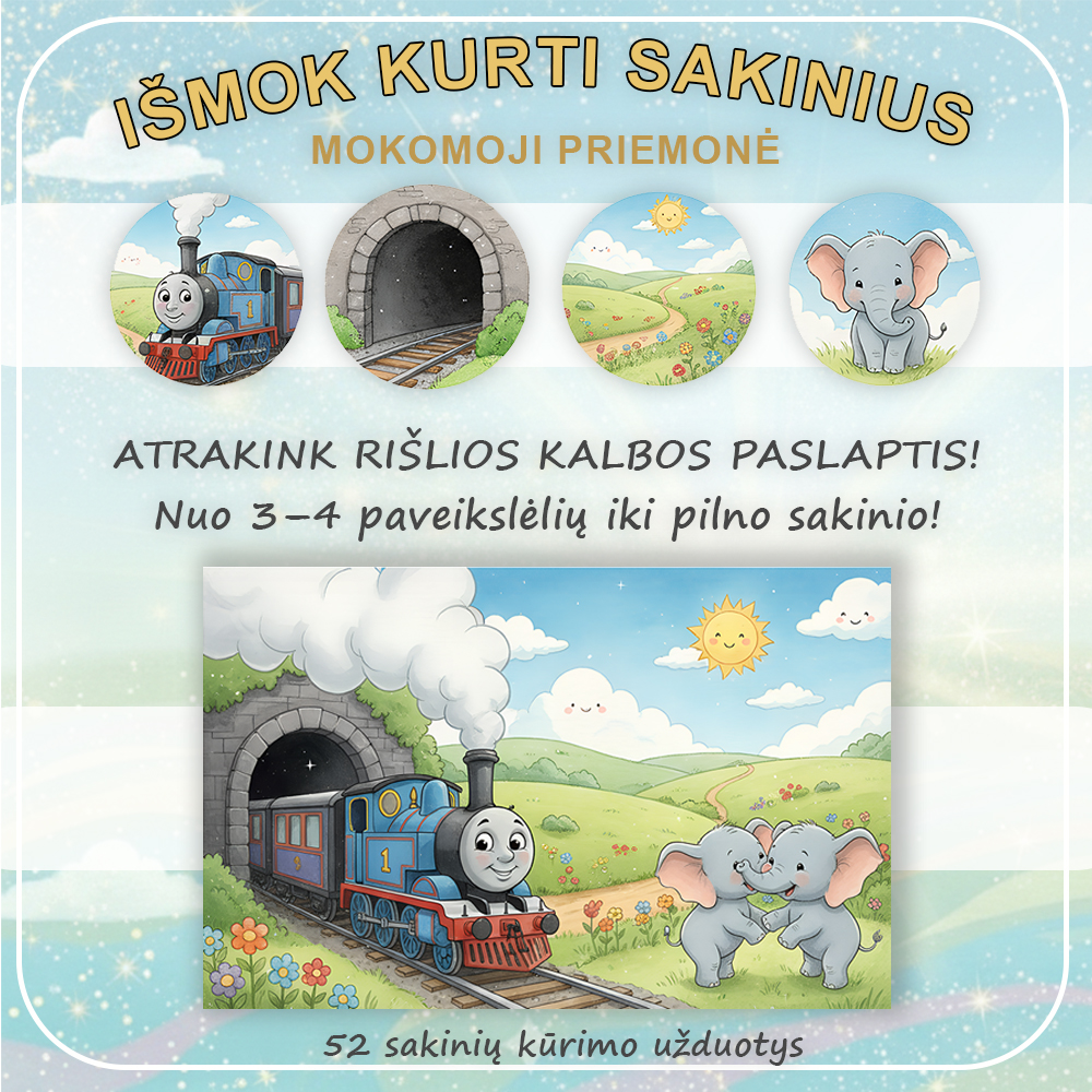 Išmok Kurti Sakinius