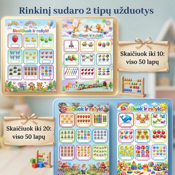 Aš Jau Skaičiuoju! Nuo 1 iki 20: 100 Puslapių Gudruoliams!