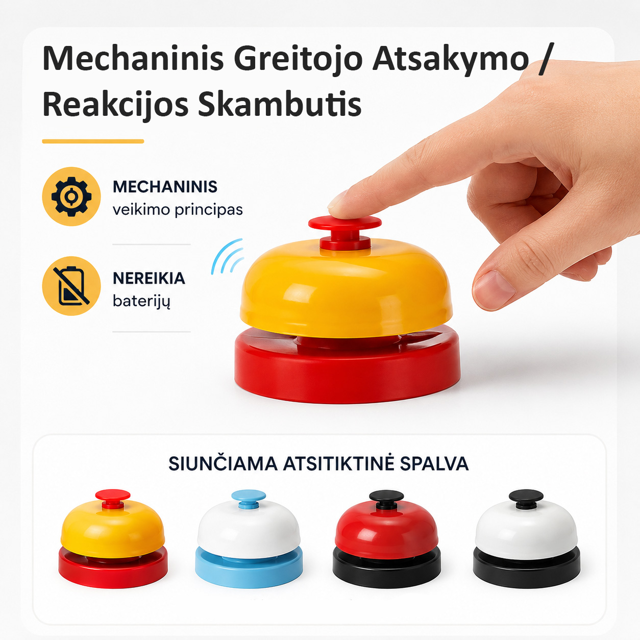 Mechaninis Greitojo Atsakymo / Reakcijos Skambutis